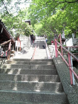 紀三井寺の石段