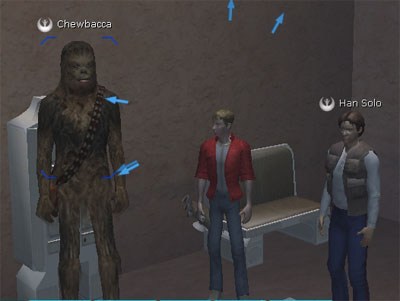 Han Solo と Chewbacca