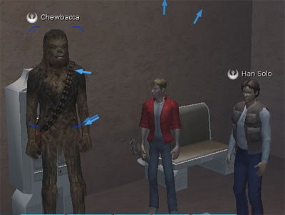 Han Solo と Chewbacca